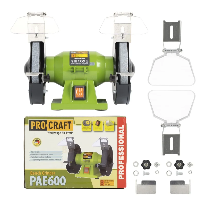 Procraft PAE600 ponceuse double 150 watts 150 mm