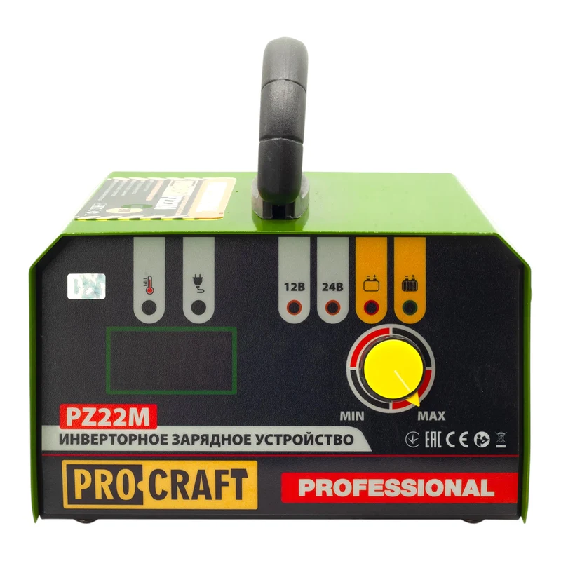 Procraft PZ22M chargeur 12/24 V tension de charge 20/15 A courant de charge pour batteries de voiture