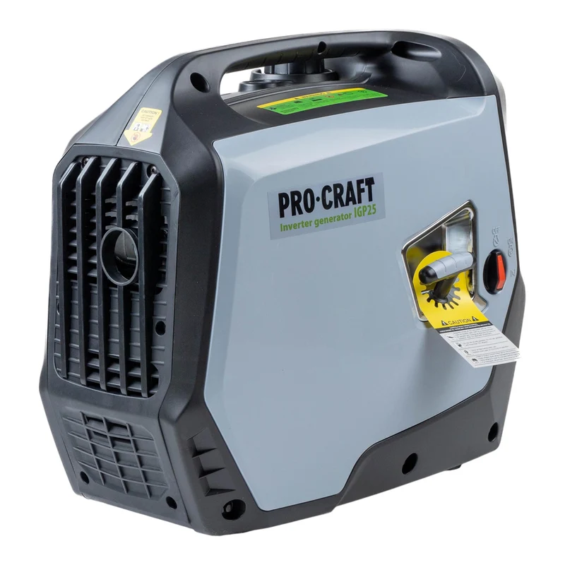 Procraft IGP25 Essence Inverter Générateur d'électricité 1800 W 4000 ml 2× 230 V, 1× 12 V DC Sortie