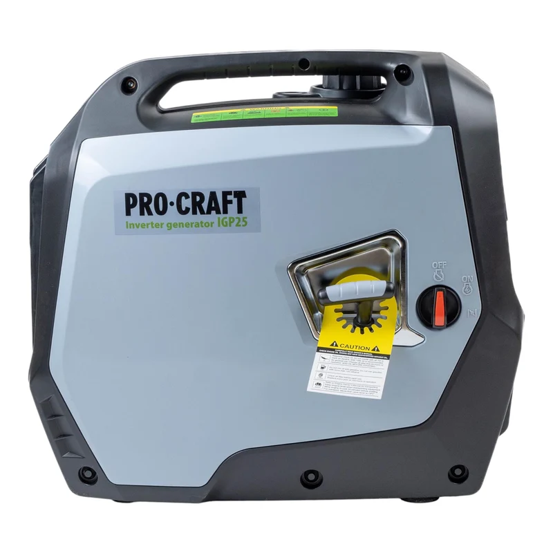 Procraft IGP25 Essence Inverter Générateur d'électricité 1800 W 4000 ml 2× 230 V, 1× 12 V DC Sortie