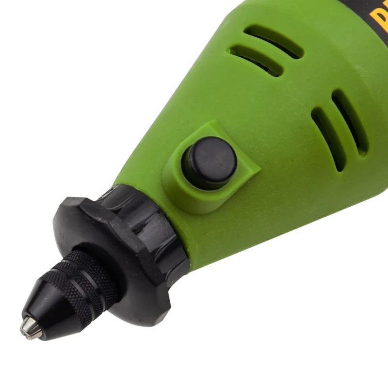 Procraft PG400 meuleuse droite 130 watts 3,2 mm + 418 pcs. kit accessoires + coffret