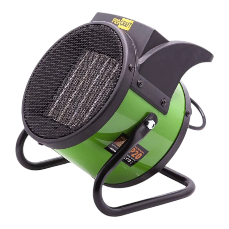 Procraft FP20 Aérotherme électrique Chauffage 2 kW 3 niveaux de puissance 25/1000/2000 W
