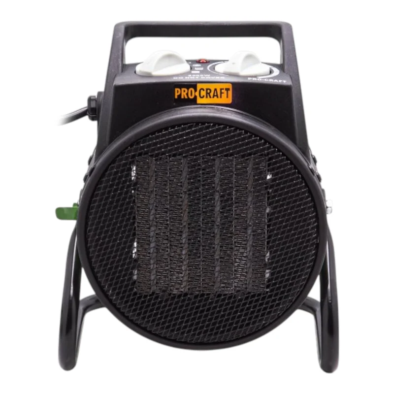 Procraft FP20 Aérotherme électrique Chauffage 2 kW 3 niveaux de puissance 25/1000/2000 W