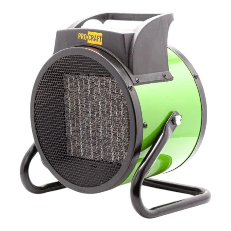 Procraft FP30 Aérotherme électrique Chauffage 3 kW 3 niveaux de puissance 25/1500/3000 W pour atelier, cave, chantier etc. y compris protection contre la surchauffe
