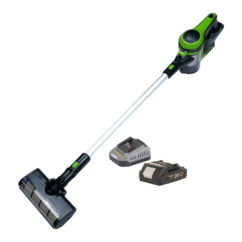 Procraft VP30 Aspirateur à manche sans fil 20 V 0,8 l Brushless + 1x batterie 2,0 Ah + chargeur