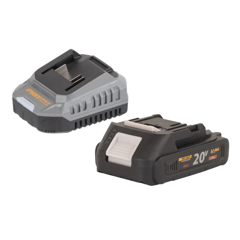 Procraft VP30 Aspirateur à manche sans fil 20 V 0,8 l Brushless + 1x batterie 2,0 Ah + chargeur