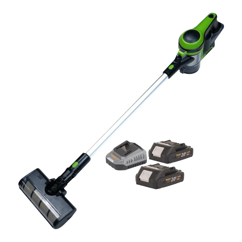 Procraft VP30 Aspirateur à manche sans fil 20 V 0,8 l Brushless + 2x batterie 2,0 Ah + chargeur
