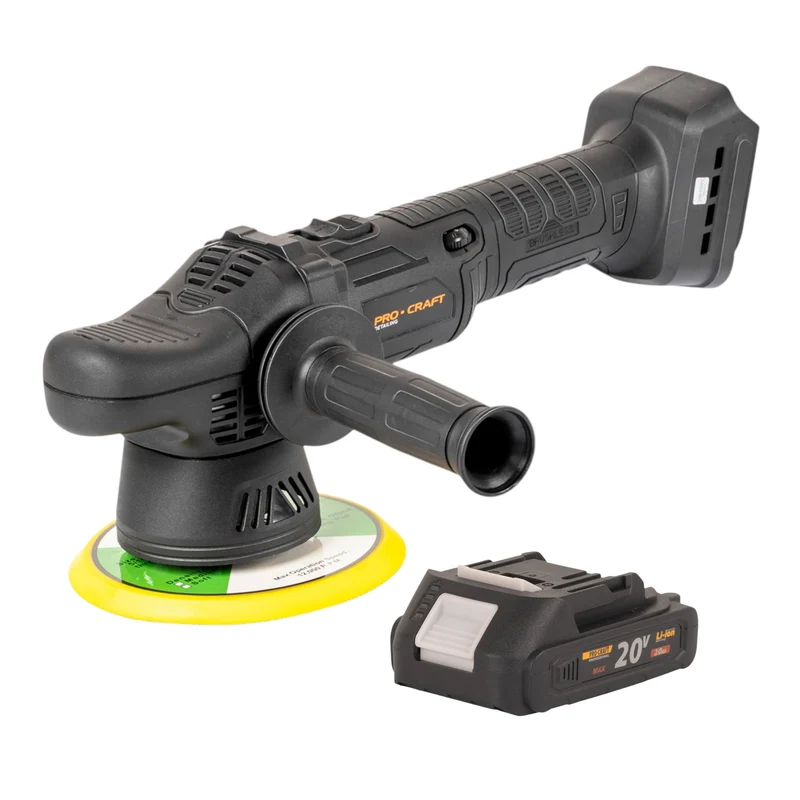 Procraft PM20bb polisseuse sans fil 20 V 150 mm + 1x batterie 2,0 Ah - sans chargeur