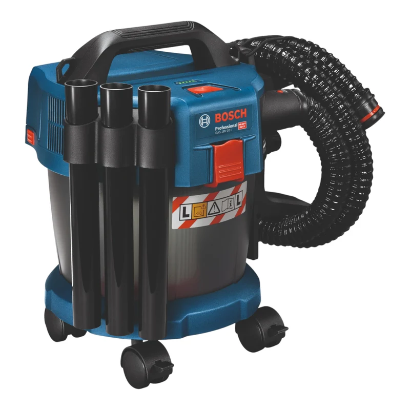 Bosch GAS 18V-10 L Professional Aspirateur sans fil 18 V 10 l ( 06019C6302 ) Classe de poussière L Solo - sans batterie, sans chargeur