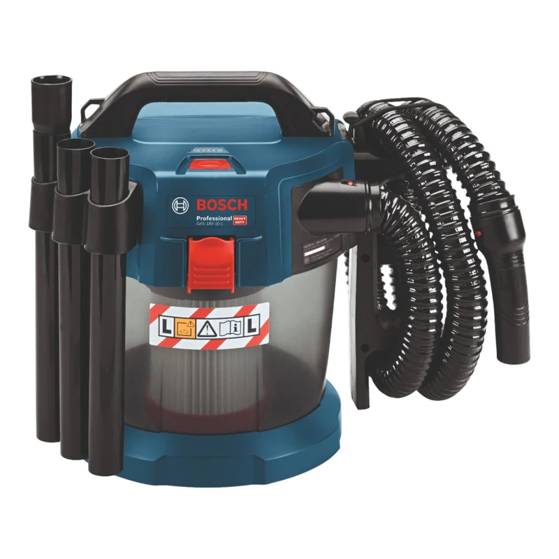 Bosch GAS 18V-10 L Professional Aspirateur sans fil 18 V 10 l ( 06019C6302 ) Classe de poussière L Solo - sans batterie, sans chargeur