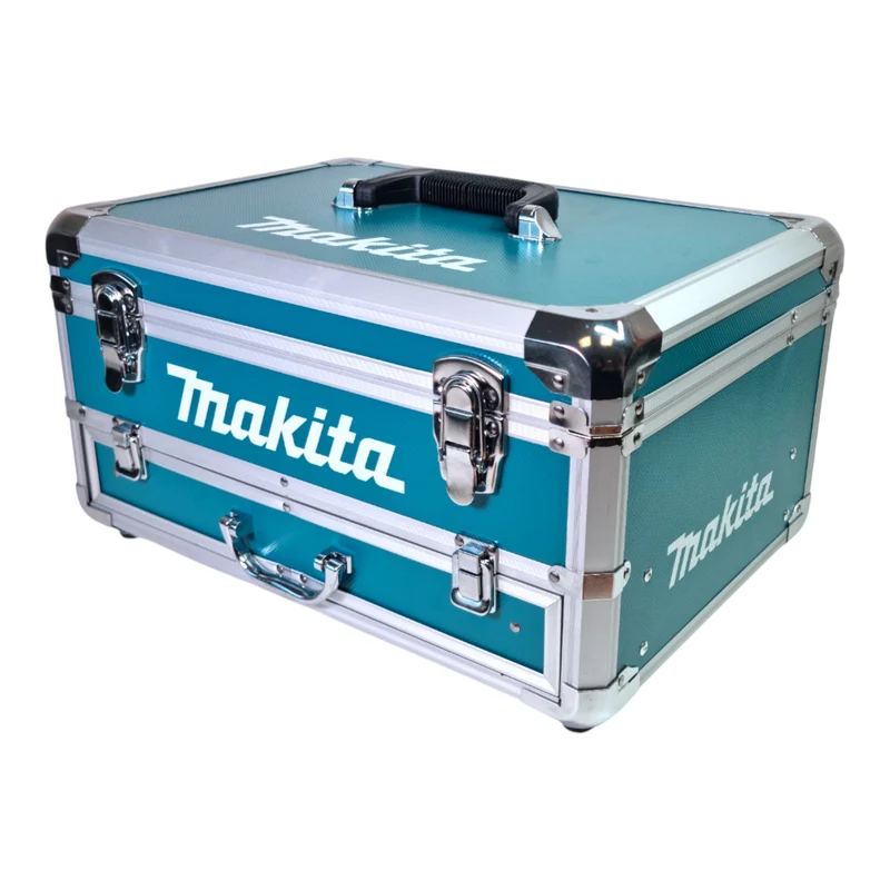 Makita X9 Valise à tiroirs en aluminium + 96 pcs. kit d'accessoires