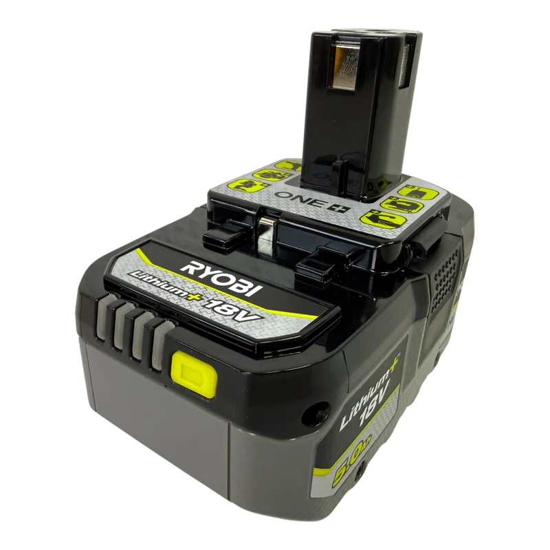 Ryobi RB1850X Batterie 18 V 5,0 Ah / 5000 mAh Li-Ion ONE+ ( 5133005287 ) avec indicateur de charge