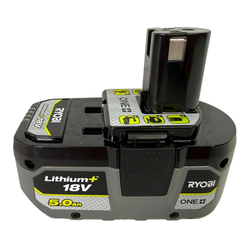 Ryobi RB1850X Batterie 18 V 5,0 Ah / 5000 mAh Li-Ion ONE+ ( 5133005287 ) avec indicateur de charge