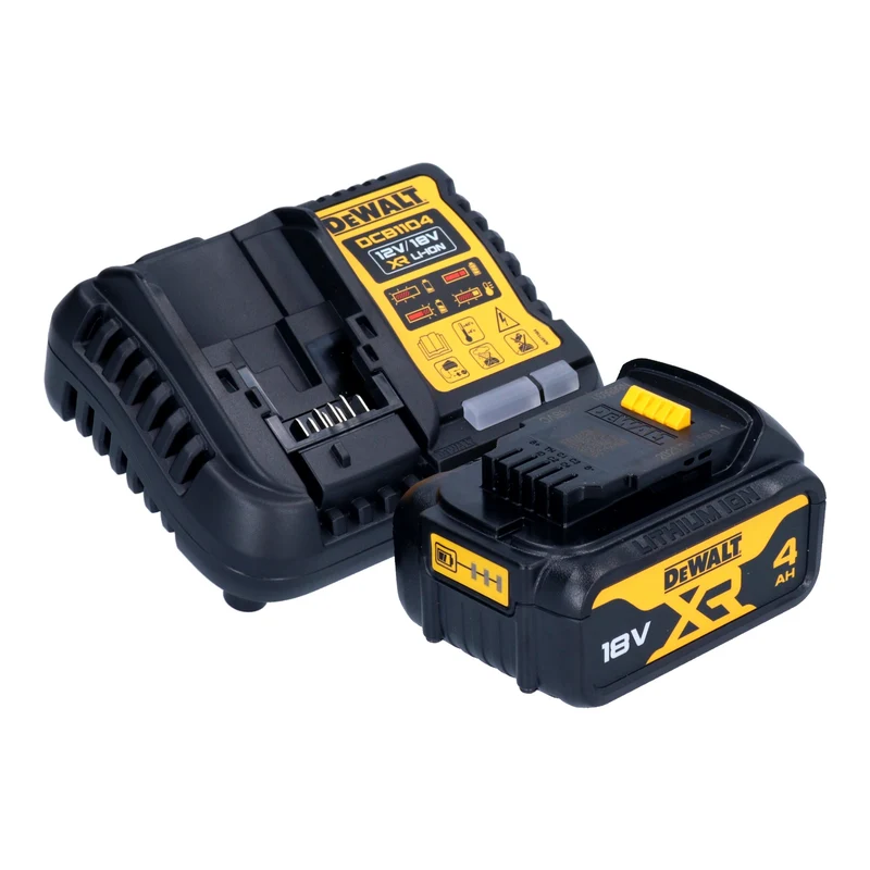 DeWalt DWST08061-1 Boîte à outils avec lampes intégrées 395 x 352 x 255 mm ToughSystem 2.0 + 1x batterie 4,0 Ah + chargeur