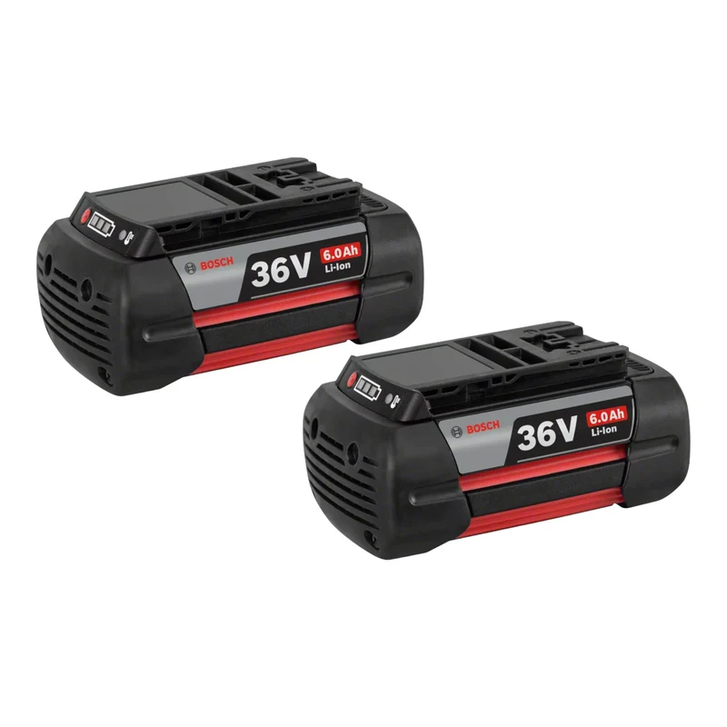 Bosch 2x GBA 36 V 6,0 Ah Professional Batterie 6000 mAh Li-Ion ( 2x 1600A00L1M )