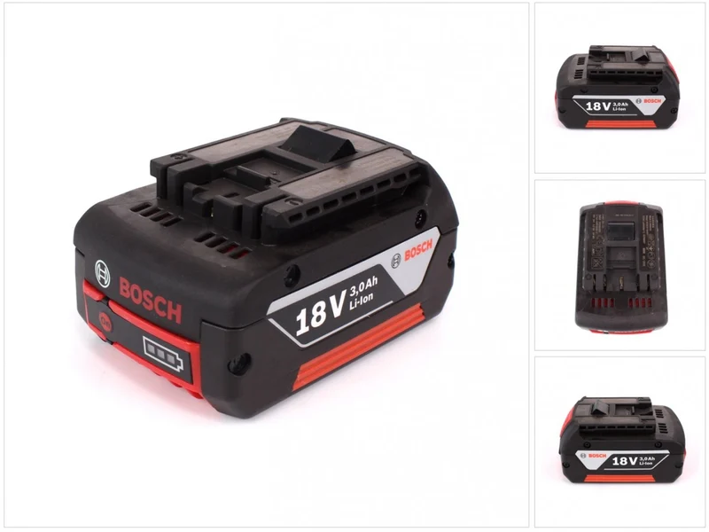 Bosch GBA 18 V 3 Ah / 3000 mAh Li-Ion Batterie à insertion ( 1600Z00037 )