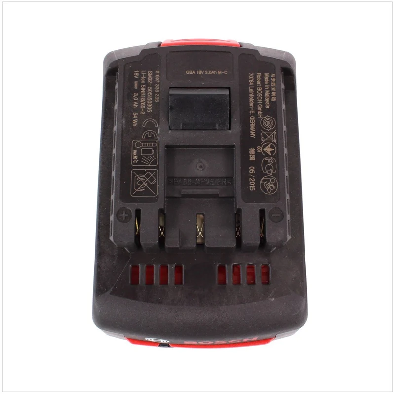Bosch GBA 18 V 3 Ah / 3000 mAh Li-Ion Batterie à insertion ( 1600Z00037 )
