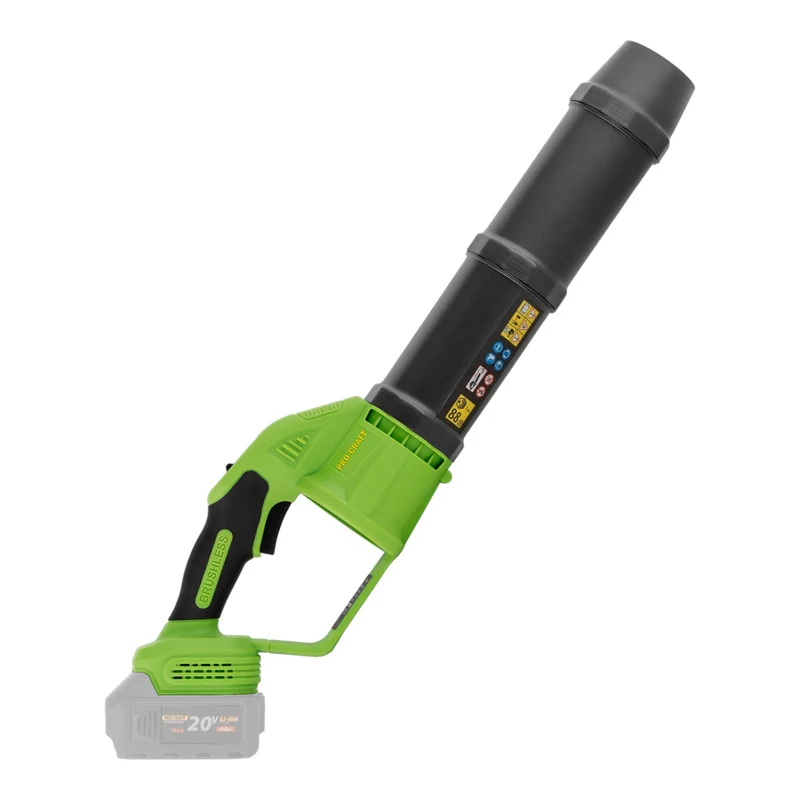 Procraft PB24b Souffleur de feuilles sans fil 20 V Brushless + 1x batterie 4,0 Ah + chargeur