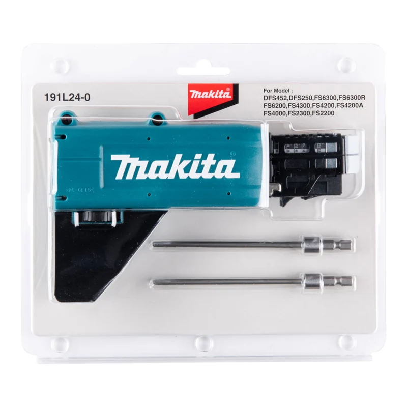 Makita 191L24-0 Vis de chargeur, adaptateur 25 - 55 mm pour DFS250 / DFS452 / FS2300 / FS4000 / FS4200 / FS4300 / FS6300