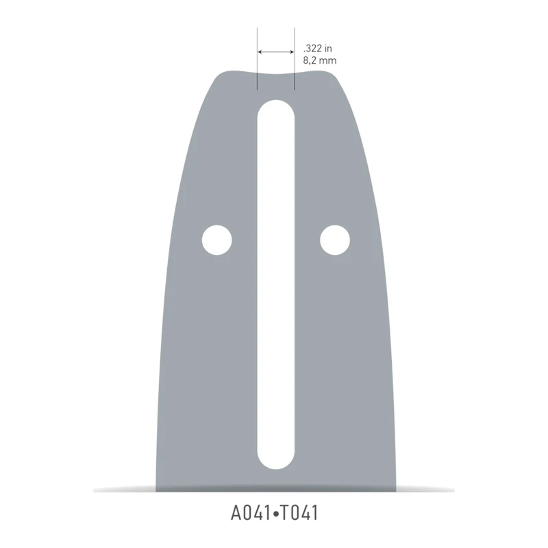 Oregon Double Guard guide-chaîne 40 cm 1,3 mm 3/8" ( 160SDEA041 ) Guide-chaîne pour tronçonneuse