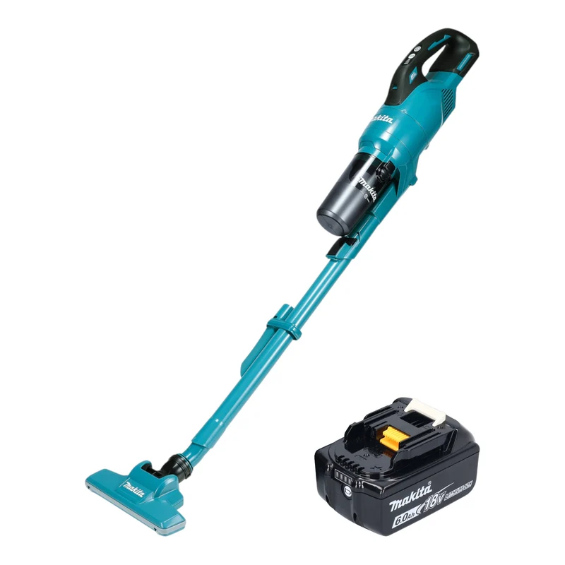 Makita DCL 286 FG Aspirateur à batterie 18 V 0,25 l Brushless + 1x batterie 6,0 Ah - sans chargeur