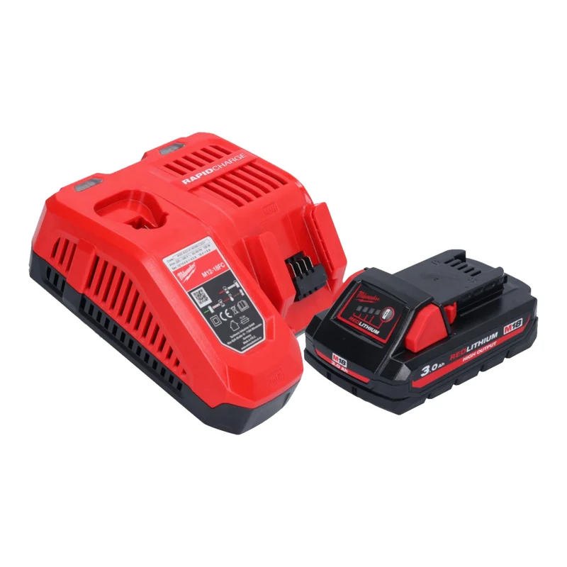 Milwaukee M18 PAL2-301 Lampe sans fil 18 V 2000 lm IP20 + 1x batterie 3,0 Ah + chargeur