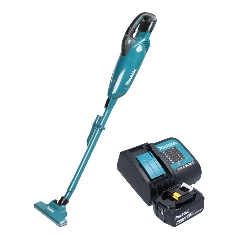 Aspirateur sans fil Makita DCL 283 FSG1 18 V 0,73 l Brushless + 1 batterie 6,0 Ah + chargeur