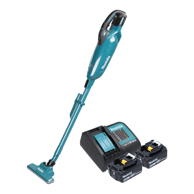 Aspirateur sans fil Makita DCL 283 FSM 18 V 0,73 l Brushless + 2 batteries 4,0 Ah + chargeur