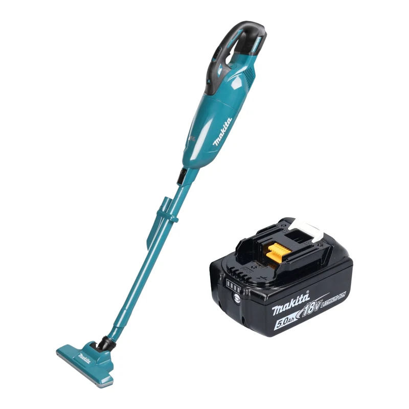 Aspirateur sans fil Makita DCL 283 FT1 18 V 0,73 l Brushless + 1 batterie 5,0 Ah - sans chargeur