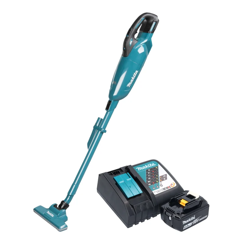 Aspirateur sans fil Makita DCL 283 FRG1 18 V 0,73 l Brushless + 1 batterie 6,0 Ah + chargeur