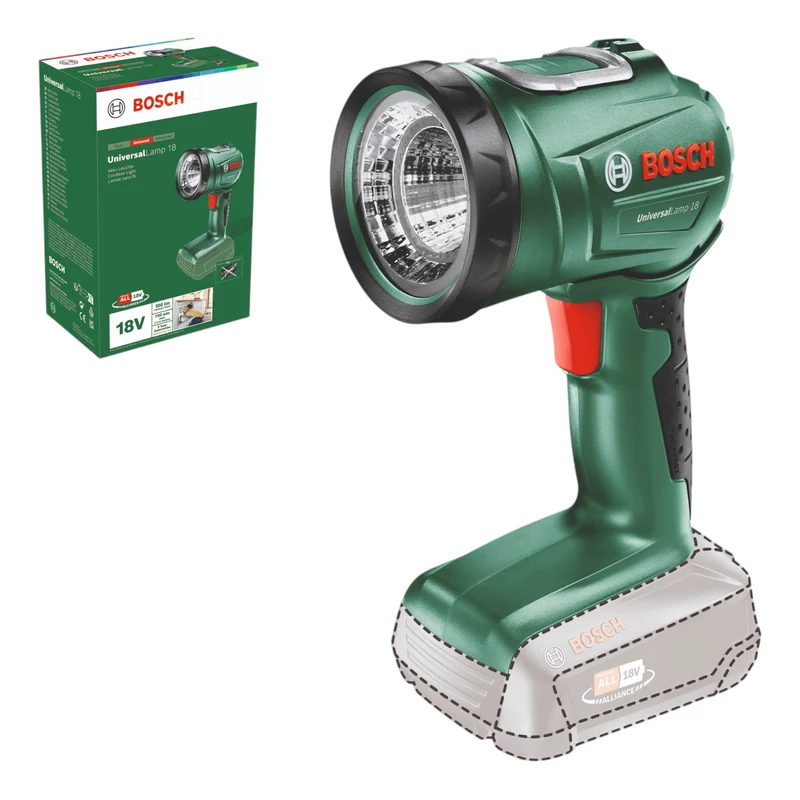 Lampe sans fil Bosch UniversalLamp 18 18 V 100 lm Solo ( 06039A1100 ) - sans batterie, sans chargeur