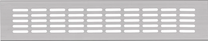 Tôle alvéolaire LM 3060 ( 3000281600 ) longueur 500 mm largeur 80 mm épaisseur 1,5 mm