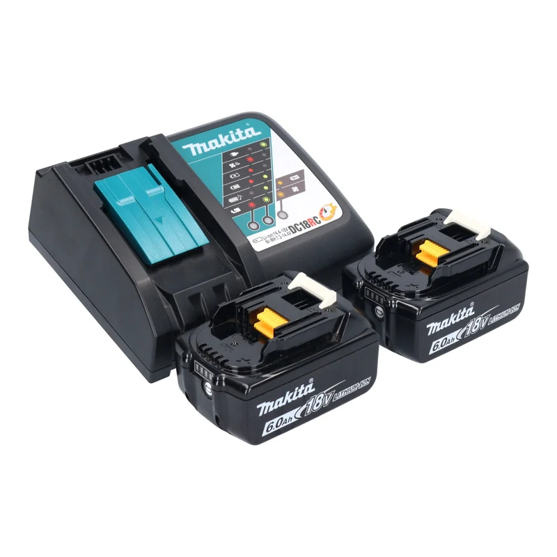 Makita DCL 286 FRG2 Aspirateur à batterie 18 V 0,25 l Brushless + 2x batterie 6,0 Ah + chargeur
