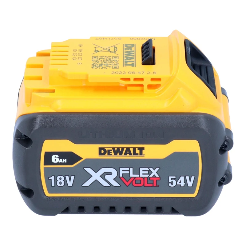 Dewalt DCB546 Batterie 54V/18V 6,0Ah Li-lon XR FlexVolt