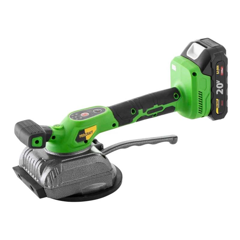 Procraft PTM20-1b-c Aspirateur de carrelage à batterie 20 V + 1x batterie 2,0 Ah + chargeur + coffret