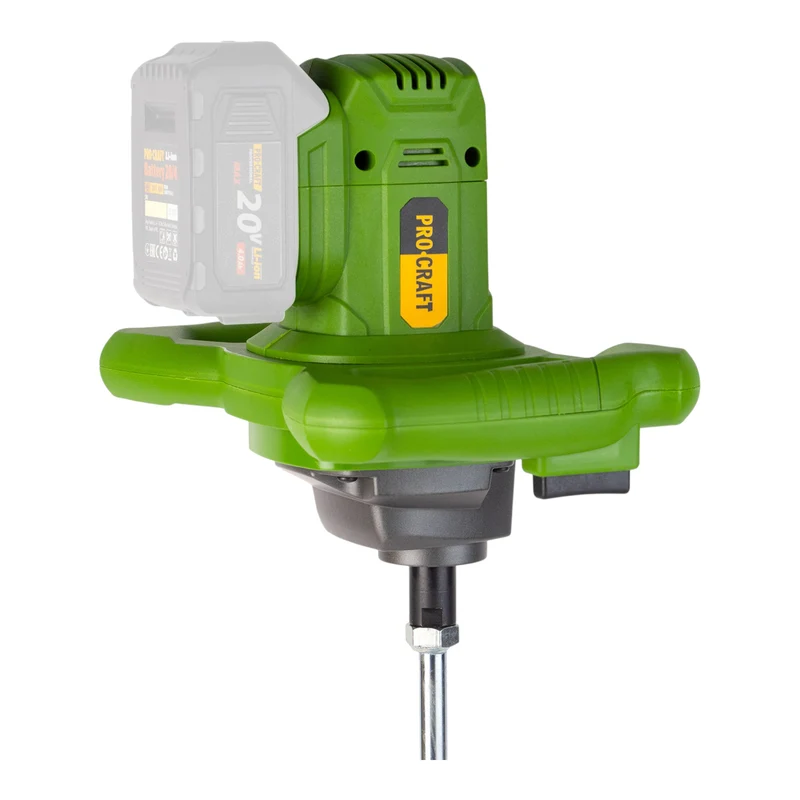 Procraft PMM20 Mélangeur sans fil 20 V Brushless Solo - sans batterie, sans chargeur