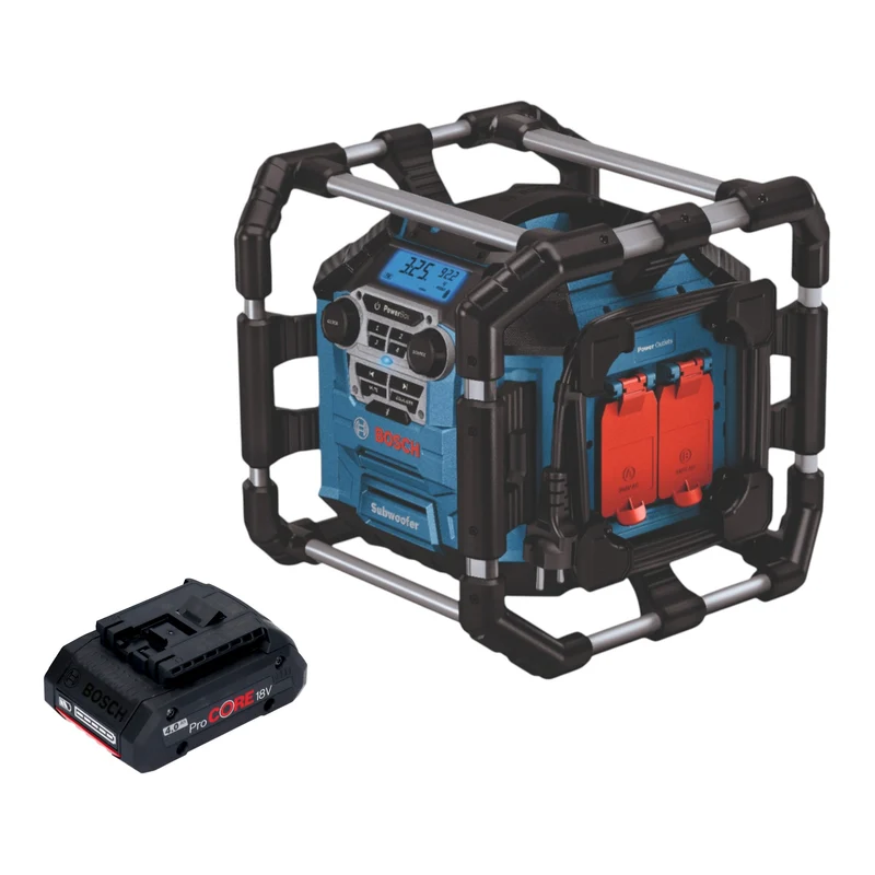 Bosch GPB 18V-5 C Professional Radio sans fil 18 V Bluetooth Solo ( 06014A4000 ) - sans batterie, sans chargeur