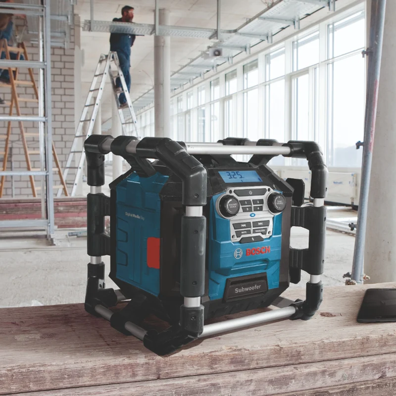 Bosch GPB 18V-5 C Professional Radio sans fil 18 V Bluetooth Solo ( 06014A4000 ) - sans batterie, sans chargeur