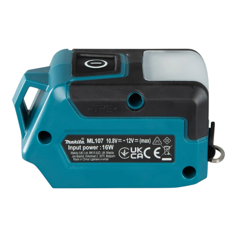 Makita ML 107 DA1 Lampe sans fil 12 V max. 200 lm LED + 1x batterie 2,0 Ah - sans chargeur