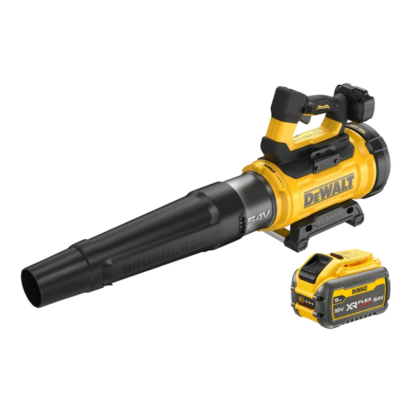 DeWalt DCMBL 777 N Souffleur axial à batterie 54 V FlexVolt Brushless + 1x batterie 9,0 Ah - sans chargeur