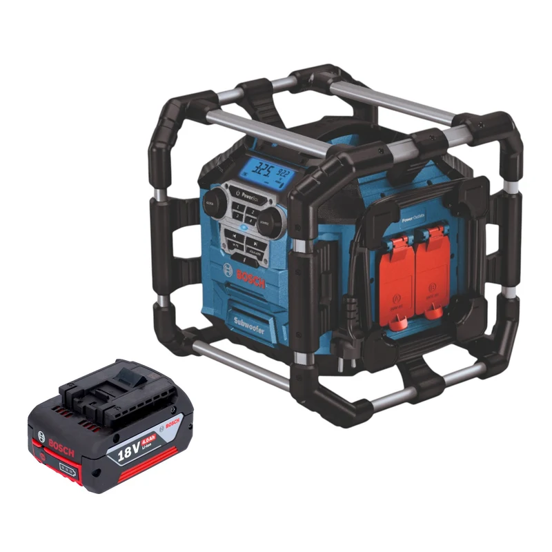 Bosch GPB 18V-5 C Professional Radio sans fil 18 V Bluetooth Solo ( 06014A4000 ) - sans batterie, sans chargeur
