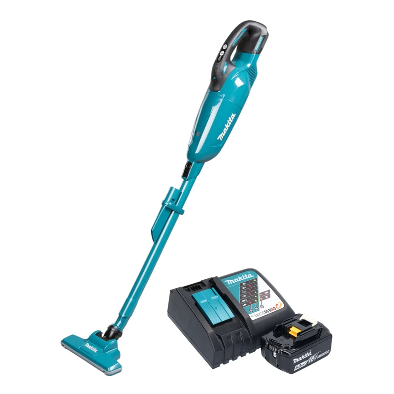Makita DCL 284 FRG Aspirateur à batterie 18 V 0,73 l Brushless + 1x batterie 6,0 Ah + chargeur