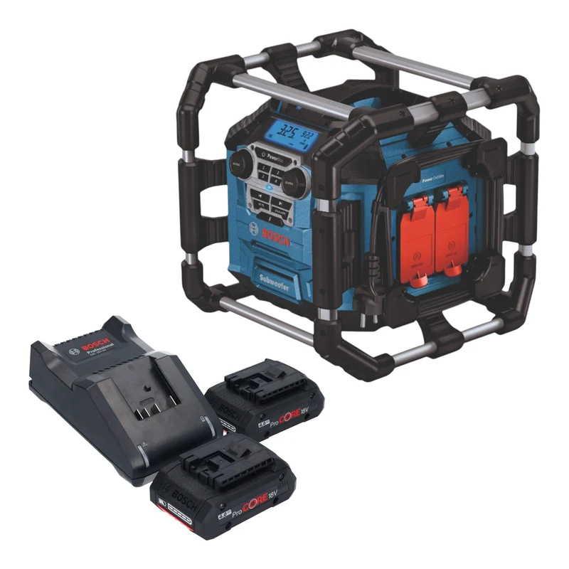 Bosch GPB 18V-5 C Professional Radio sans fil 18 V Bluetooth Solo ( 06014A4000 ) - sans batterie, sans chargeur