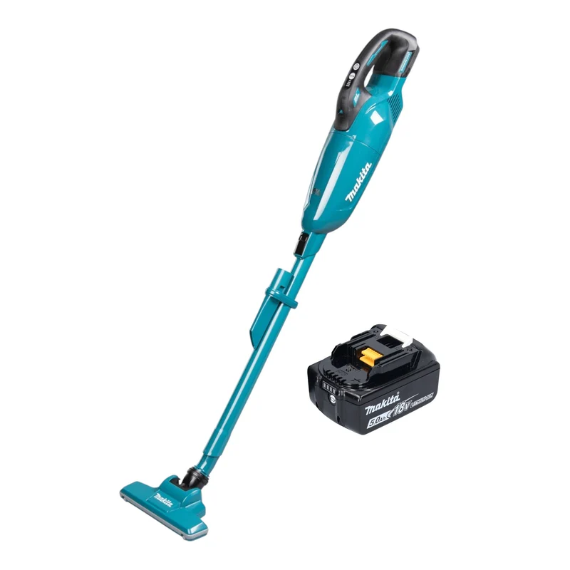 Makita DCL 284 FT Aspirateur à batterie 18 V 0,73 l Brushless + 1x batterie 5,0 Ah - sans chargeur