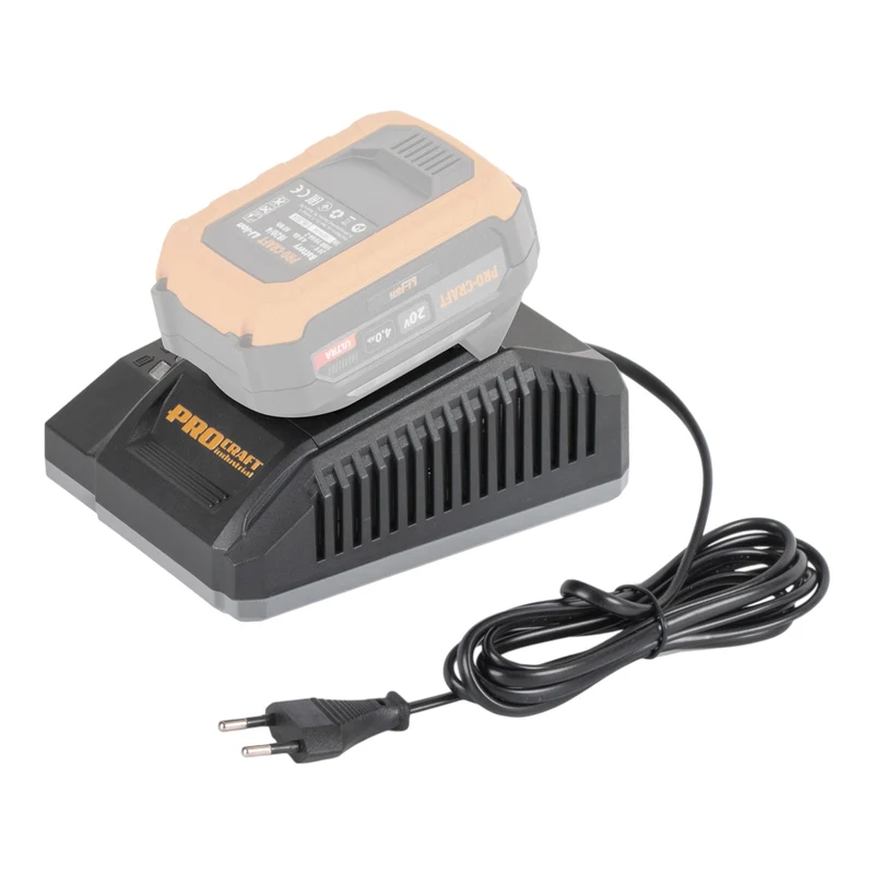 Procraft C20/4 chargeur 20 V 4 A courant de charge pour batteries Li-Ion