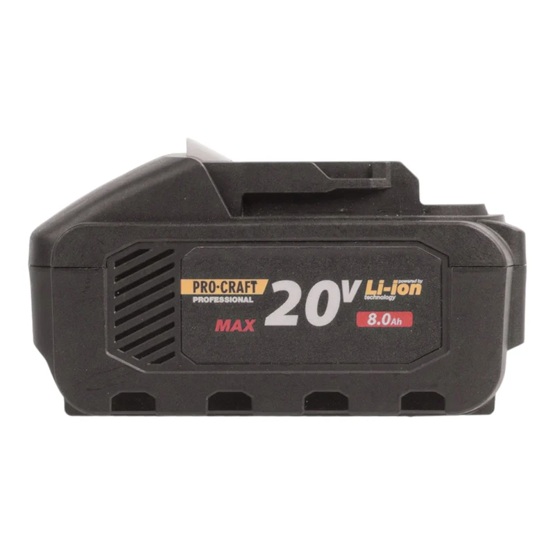Batterie Procraft 20/8 20 V 8,0 Ah / 8000 mAh Li-ion avec indicateur de charge