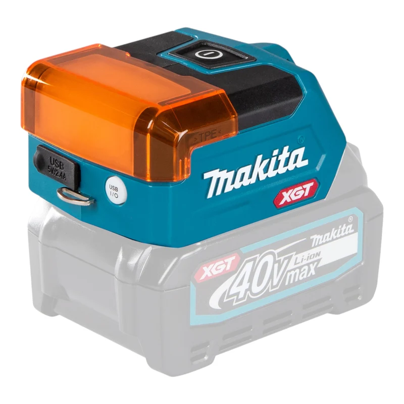 Makita ML011 G Lampe à accu 40 V max. 300 lm LED Solo - sans accu, sans chargeur