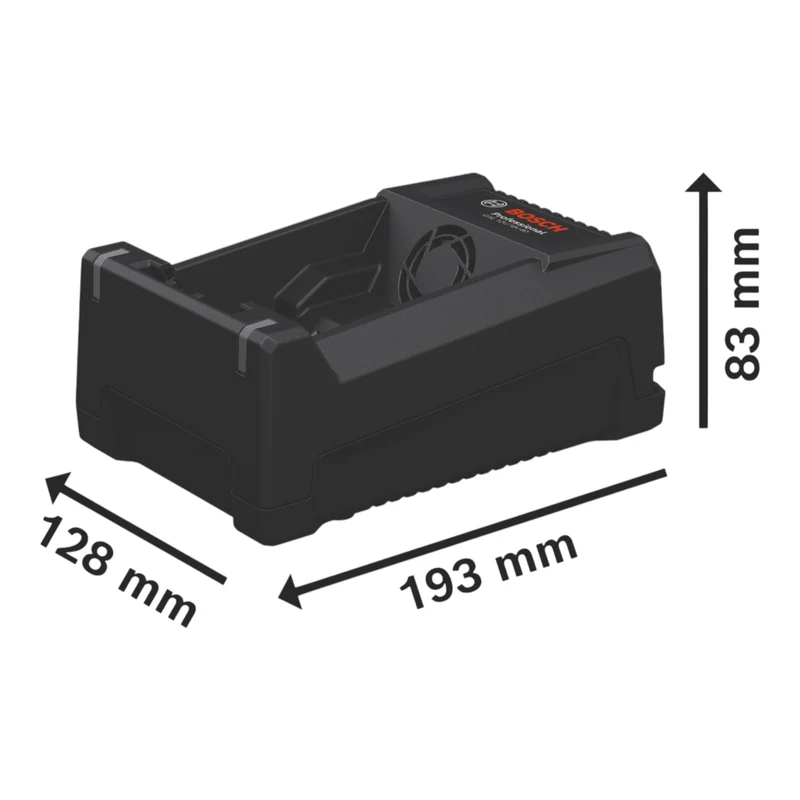 Bosch GAL 12V/18V-80 Professional Chargeur 10,8 - 18 V 8 A ( 1600A037CH ) Chargeur rapide AMPShare