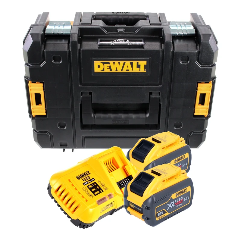 DeWalt DCB 118 Y2 Kit de démarrage sans fil 18 V / 54 V 2x XR FLEXVOLT Batterie 12 Ah + chargeur