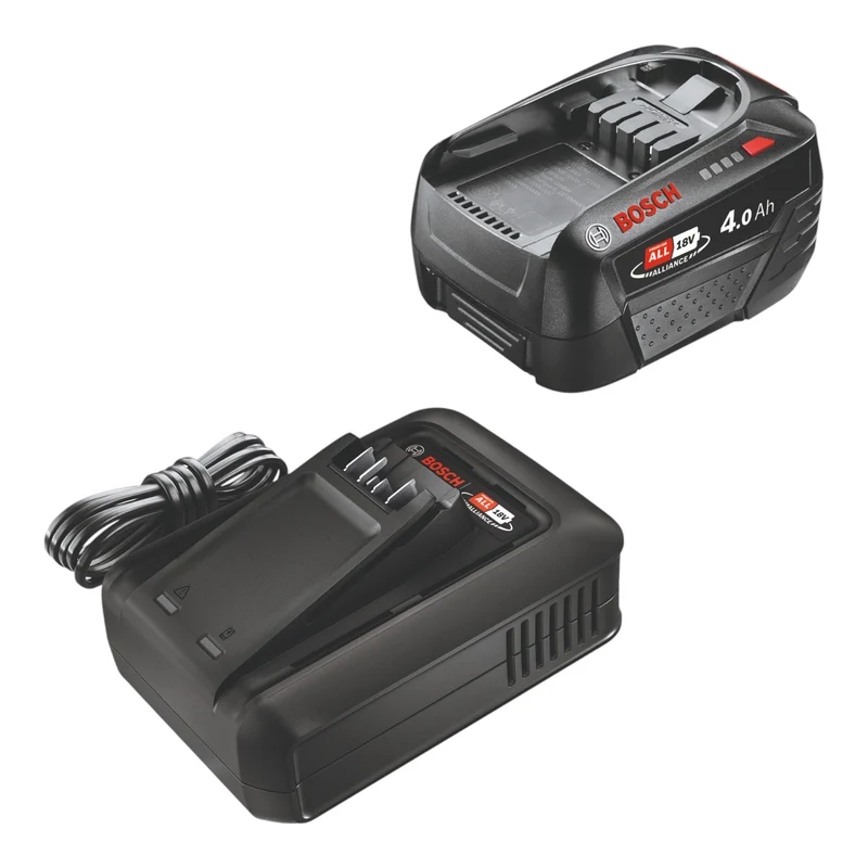 Kit de démarrage 18 V Bosch 1x batterie PBA 18 V 4.0 Ah + chargeur AL 18V-44 CV ( 1600A031T6 )